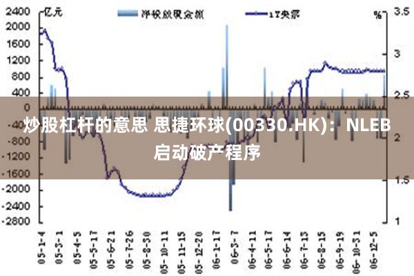 炒股杠杆的意思 思捷环球(00330.HK)：NLEB启动破产程序