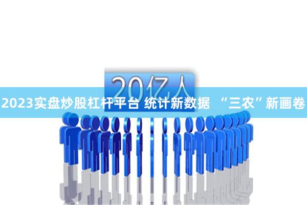 2023实盘炒股杠杆平台 统计新数据  “三农”新画卷