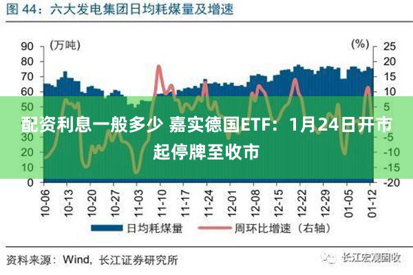 配资利息一般多少 嘉实德国ETF：1月24日开市起停牌至收市